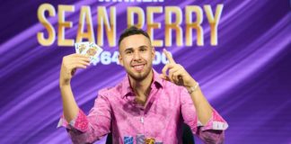 PokerGO CUP: Sean Perry wygrywa najdroższy turniej w serii PokerGO CUP: Sean Perry pozuje po zwycięstwie w evencie #8