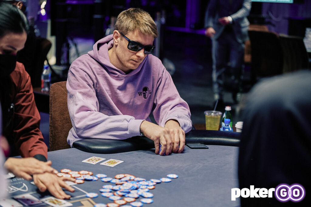 PokerGO CUP: Sam Soverel przy stole