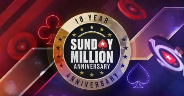 16. urodziny Sunday Million: 65.000$ dla Polaka!