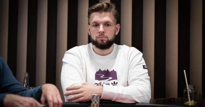EPT Praga Dawid Smolka (zdjęcie z festiwalu Poker Fever Series listopad 2021)
