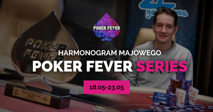 Poker Fever Series - maj 2022 (grafika główna, zapowiedź)