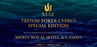 Triton Poker Cyprus Special Edition - plansza główna