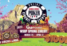 WSOP Spring Circuit 2022 na GGPoker – 100.000.000$ gwarantowane!