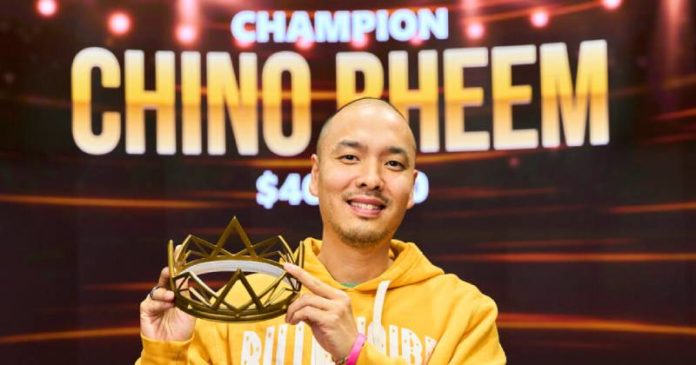 PGT Heads-up Showdown Chino Rheem z trofeum