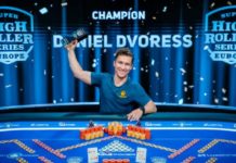 SHRS Europe: Dvoress wygrywa. Ruszył SHRB Super High Roller Series Daniel Dvoress (gracz pozuje po zwycięstwie w turnieju)