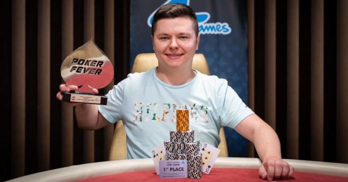 Kajetan Jantosz Poker Fever CUP - pemenang Mini High Roller
