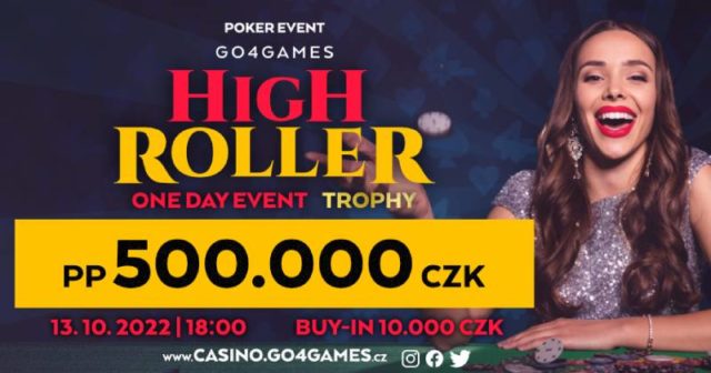 Go4Games High Rollers – 1.500.000 CZK w łącznej puli gwarantowanej