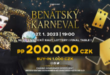 Go4Games High Rollers i Karnawał wenecki w Go4Games Hodolany (1,7 mln CZK GTD)