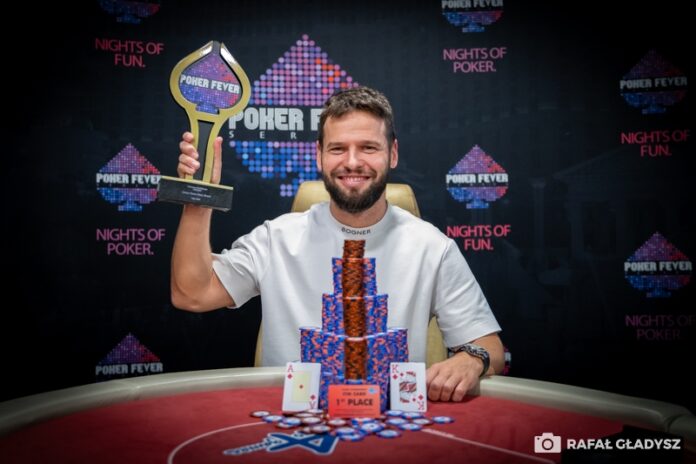 Josef Dvořák - zwycięzca ME Poker Fever MEGA Series