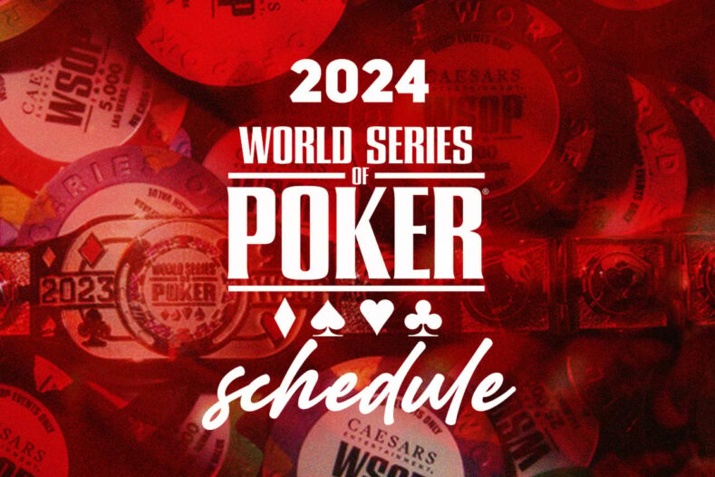 Harmonogram WSOP 2024 - nowe turnieje i 99 bransoletek dla zwycięzców