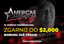 Americas Cardroom – duży ruch, masa turniejów i bonus 100% do 2 000$!