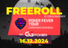 ZAGRAJ ZA DARMO W GRUDNIOWYM POKER FEVER Z 1 000 000 czk gwarantowane!