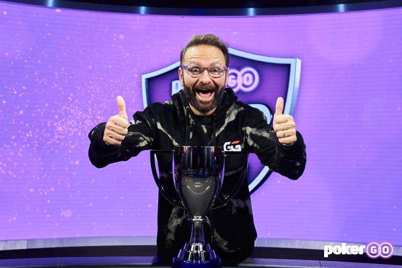 PokerGO CUP 2021: Daniel Negreanu wygłupia się po zwycięstwie (lipiec 2021)