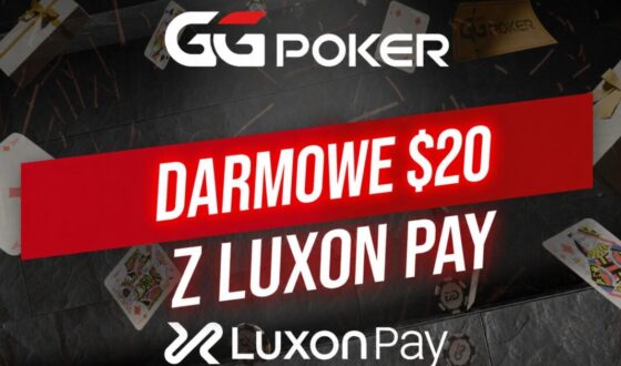 GGPoker is giving away $20 for a Luxon Pay deposit!